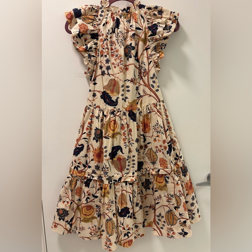 Ulla Johnson Eden Dress Daisy Mustard Yellow Size 0 NWT - Picture 6 of 14